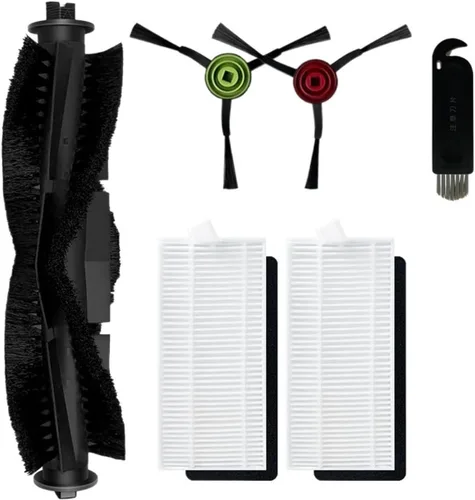 Miniatura 8 de McbeAn Compatible con HONITURE Q6 SE robot aspirador repuesto repuesto accesorios cepillo lateral principal filtro HEPA bolsa polvo fregona
