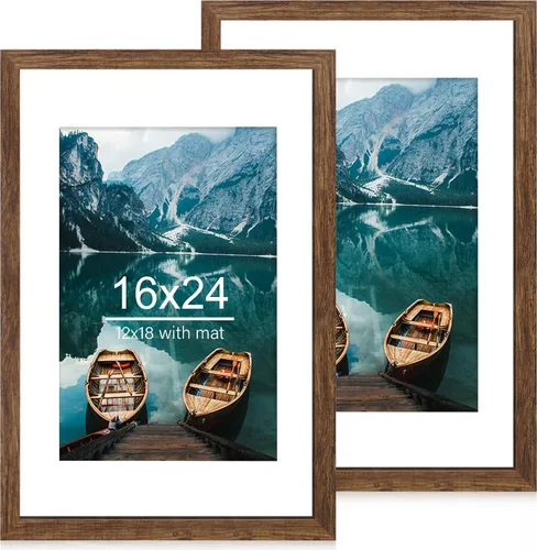Miniatura 28 de Hongkee - Juego de 2 marcos de fotos, HK042515-MD5.5X8.5-BK(2PK)
