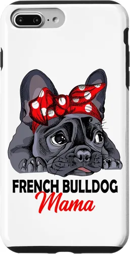 Miniatura 12 de iPhone 13 Pro Max Frenchie Mama Lindo Bulldog Francés Perro Mamá Divertido Estuche de Regalo para Mujer