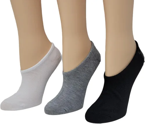 Miniatura 2 de Converse - Calcetines de punto plano para mujer (3 unidades)