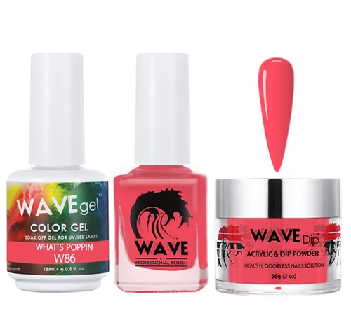 Miniatura 109 de WAVEGEL - Juego de gel de remojo, laca de uñas y polvo acrílico a juego - Colección Simplicity - #P109 Blizzard