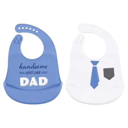 Miniatura 11 de Baberos Hudson Baby de silicona unisex para bebé Mariscos