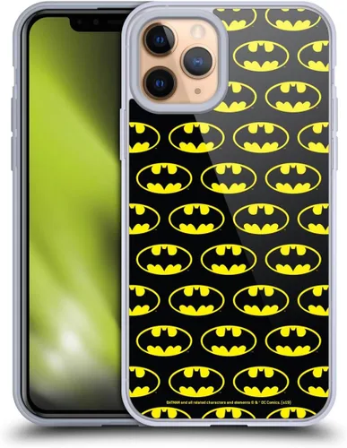 Miniatura 162 de Head Case Designs Funda de gel con licencia oficial de Batman DC Comics Bat Signal Logos [protección de grado militar] compatible con Apple iPhone 7