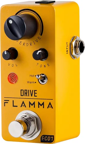 Miniatura 12 de Pedal de Modulación Mini FLAMMA FC05 con Coro, Brida, Trémulo, Phaser, Vibrato, Rotary, Autowah Líquido, Tartamudeo, Anillo, LowBit Modulación FC05
