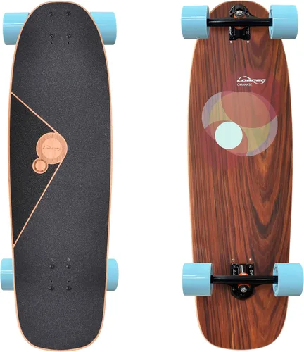 Miniatura 6 de Loaded Boards Omakase Bamboo Longboard Skateboard Completo Palmera