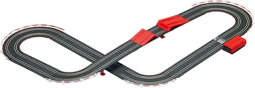 Miniatura 3 de Carrera 63519 Policía, conjunto de pista de carreras para auto ranurado eléctrico a escala 1:43 con rampa de salto