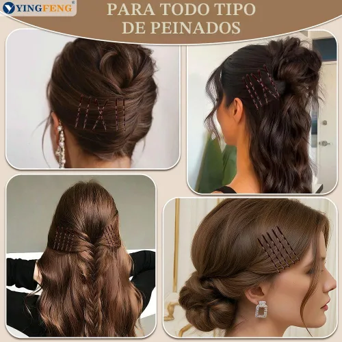 Miniatura 3 de Bobby Pins - 330 horquillas de pelo de 2.2 pulgadas con bonita caja, pin de alta calidad para niños, niñas y mujeres, ideal para todo
