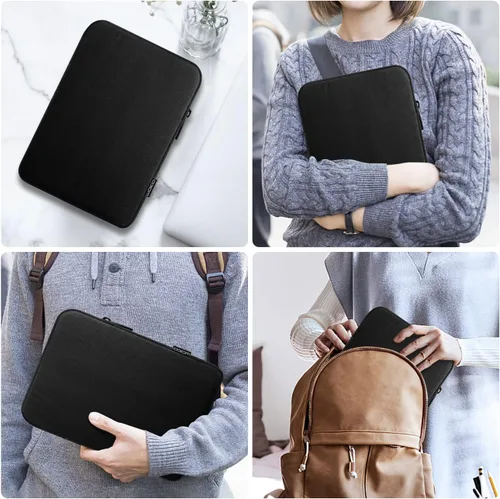 Miniatura 8 de MoKo Funda para tablet de 13 pulgadas para iPad Air M3 2025 de 13 pulgadas, iPad Pro M4/Air M2 2024, iPad Pro 12.9, Galaxy Tab S8+/S9+ 12.4, bolsa