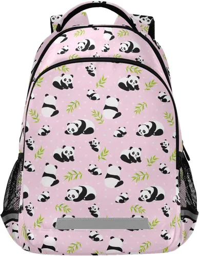 Miniatura 34 de MNSRUU Mochila escolar con correa para el pecho, mochila para laptop Galaxy Planets, mochila de senderismo de viaje para niños y niñas, Animal 031