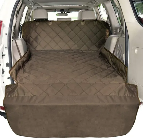 Miniatura 13 de F-color Funda para compartimiento de carga para SUV para perros, forro de carga para mascotas impermeable, asiento para perros, alfombra para SUV