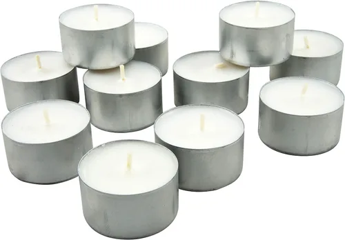 Miniatura 3 de Velas sin aroma Stonebriar dtl-100-8 duración de combustión, 8 horas, color blanco, paquete de 100