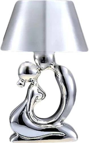 Miniatura 9 de Thinker Lamp Collection, lámpara de mesa inalámbrica, recargable, funciona con pilas, lámpara de escritorio, control táctil, portátil, LED, mesita