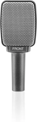 Sennheiser Professional E 609 Plateado Micrófono de Instrumento Super-Cardioide, Con Cable, Inalámbrico