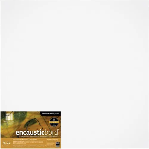 Miniatura 48 de Ampersand Art Supply Panel de pintura de madera: Serie Museo Encausticbord, 7/8 pulgadas de profundidad, 8 "x 10" Profundidad de 7/8 pulgadas