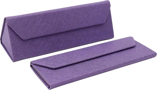 Miniatura 21 de Real Sic Funda para lentes de sol para hombres y mujeres, soporte magnético plegable para lentes de sol, inspirado en el color sólido