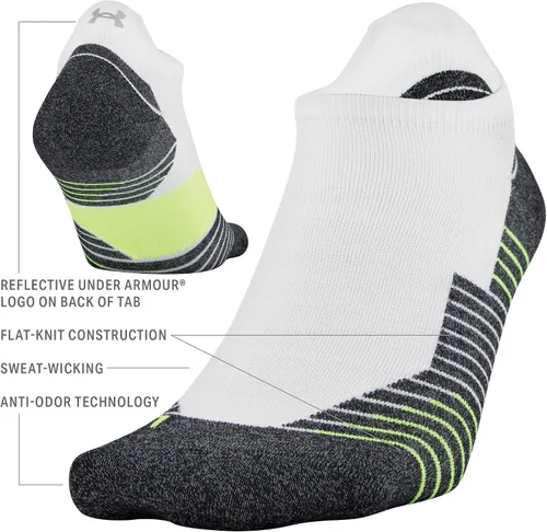 Miniatura 2 de Under Armour Calcetines para adultos para correr 2 pares
