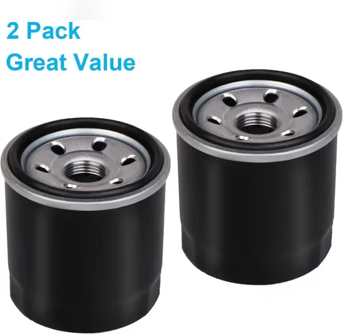Miniatura 6 de Paquete de 2 filtros de aceite 136-7848 para motor Toro V-Twin Timecutter Zero Turn Mower, reemplazo perfecto 127-9222 120-4276 Filtro de aceite
