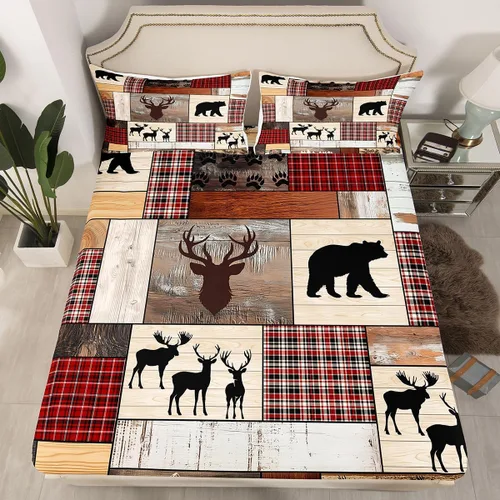 Miniatura 15 de Sábana bajera ajustable de caballo, sábanas de flores de animales de granja, tamaño individual para niños, adolescentes, adultos, dormitorio, juego