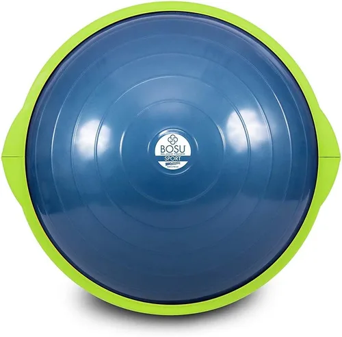 Miniatura 7 de BOSU Entrenador de equilibrio deportivo, tamaño de viaje permite fácil transporte y almacenamiento, 50 cm, Rosa/ neón