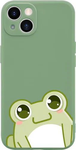 Miniatura 8 de Funda Graciosa de Chico para iPhone 11, Funda Líquida de Silicona de Gel Suave de Caucho Mate con Forro de Microfibra, Funda Protectora Divertida