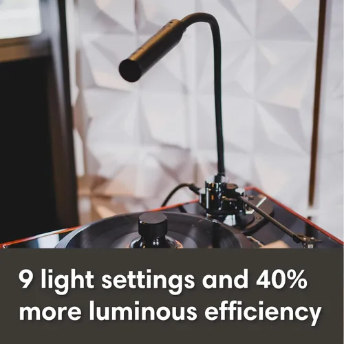 Miniatura 8 de Reliable UberLight Flex 3200TL - Luz de trabajo LED portátil con abrazadera, conexión USB, cuello de cisne flexible de 26.5 pulgadas, cabezal Negro