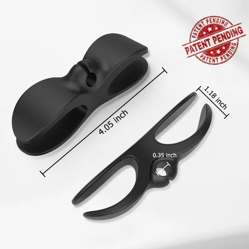 Miniatura 2 de Organizador de cables para electrodomésticos, paquete de 5 soportes de cable mejorados, enrollador de cable que se adhiere firmemente en la batidora