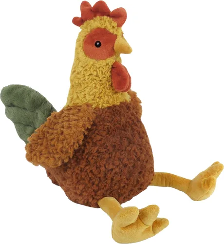 Miniatura 11 de MON AMI Juguete de peluche Cinnamon The Horse – Caballo de peluche suave de 15 pulgadas, peluche de poni de granja con bandana, animal sentado