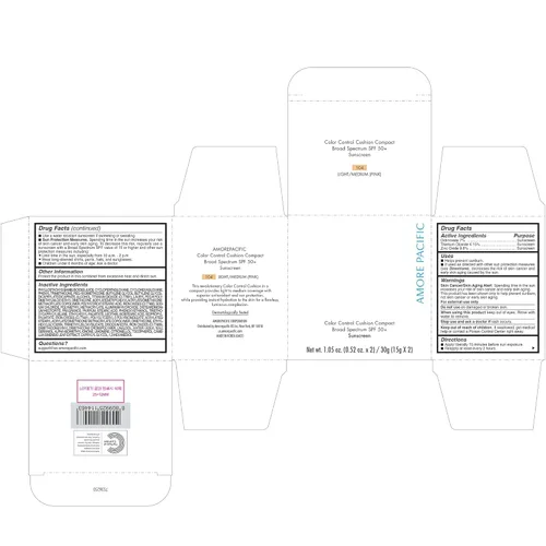 Miniatura 10 de AMOREPACIFIC – Cojín de control de color, compacto, de amplio espectro SPF 50+