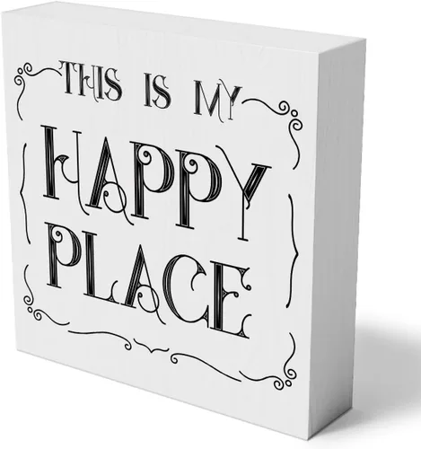 Miniatura 8 de mmiishe Letrero decorativo de madera con texto en inglés «Family Where Life Begins and Love Never Ends»