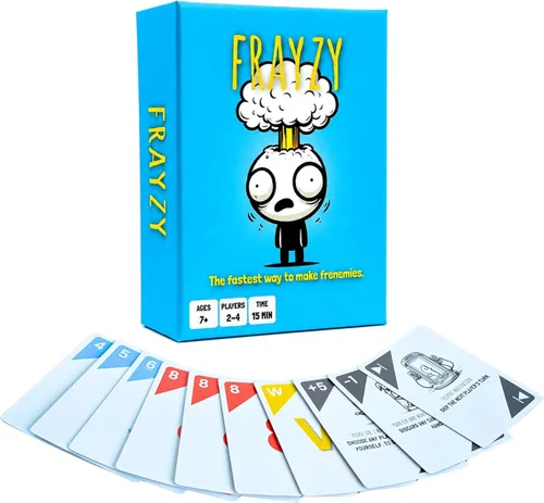Juego de cartas – Juego de cartas familiar de ritmo rápido estilo Rummy para niños, adolescentes y adultos | A partir de 7 años | 2 a 4 jugadores |
