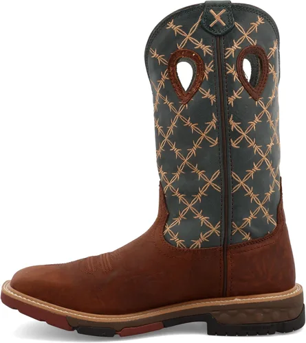 Miniatura 3 de Twisted X Botas de trabajo occidentales de 12" para hombre
