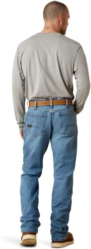 Miniatura 2 de Ariat Men's Rebar M4 Low Rise DuraStretch Basic Boot Cut Jean Carbine