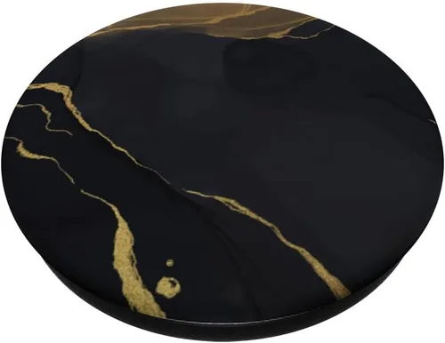 Miniatura 2 de PopSockets PopSockets de mármol negro PopGrip: agarre intercambiable para teléfonos y tabletas