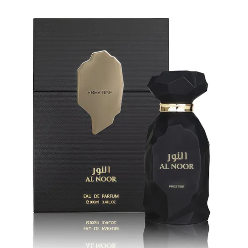 AFLUXE AL NOOR PRESTIGE | EAU DE PARFUM PARA HOMBRE | 100 ml | Apertura de Notas Afrutadas y Especiadas | Armonía Oriental | Regalo de Lujo (AL NOOR