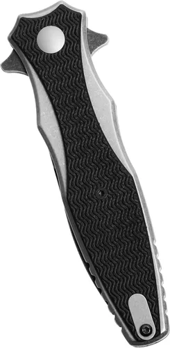 Miniatura 5 de Kershaw Decimus A/O Frame Lock Cuchillo Negro GFN (3.25" Blackwash) 1559