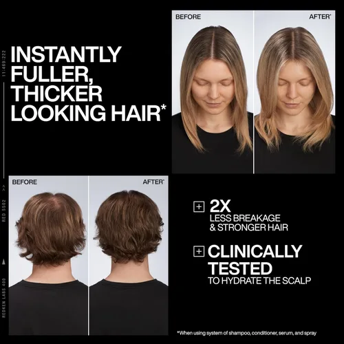 Miniatura 3 de Redken Acidic Grow Full System - Acondicionador ligero para cabello de aspecto más grueso y cuero cabelludo hidratado, con ácido azelaico