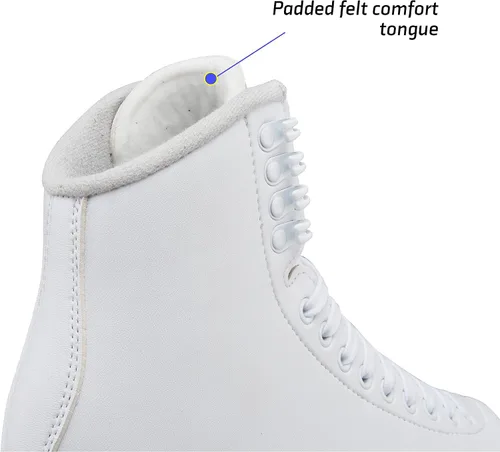 Miniatura 5 de Jackson Ultima Classic 200/500 Patines de hielo para mujeres y niñas – Patines de patinaje artístico cómodos para patinaje sobre hielo y patinaje