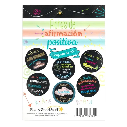 Miniatura 6 de Really Good Stuff Fichas de Actos Aleatorios de Bondad para el Aula – Juego de 40 – Practica Difundir Bondad y Positividad a los Demás – Aprendizaje
