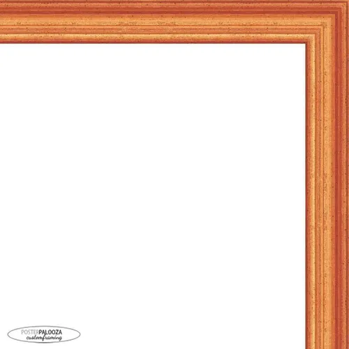 Miniatura 2 de Poster Palooza 4x10 Traditional Gold Complete Wood Picture Frame with UV Acrylic Plexiglass, Foam Board Backing & Hardware Included - 4x10 Inch Frame