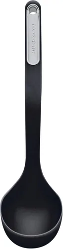 KitchenAid - Cucharón de silicona, color negro