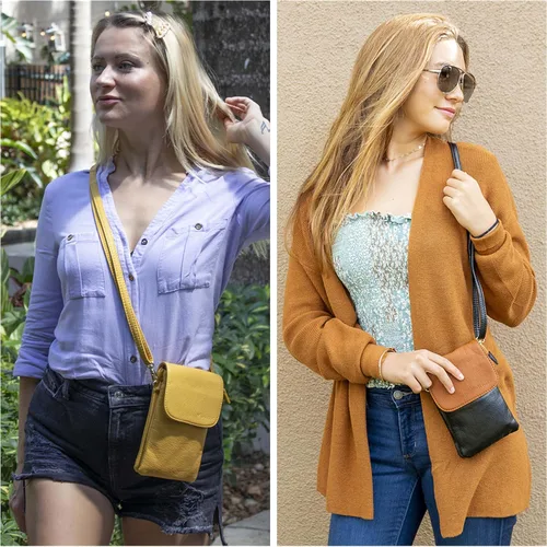 Miniatura 2 de MINICAT - Bolso cruzado para mujer, pequeño, bolsillos espaciosos, para celular, bolsa de mano para mujer