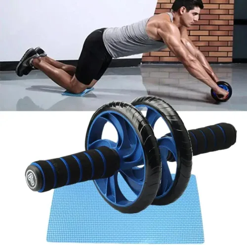 Miniatura 6 de Rodillos abdominales con rodillera, entrenamiento muscular, equipo de fitness para hombres y mujeres, para el hogar, oficina, gimnasio al aire libre