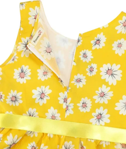 Miniatura 60 de Vestido de verano para niña, de algodón, con diseño floral