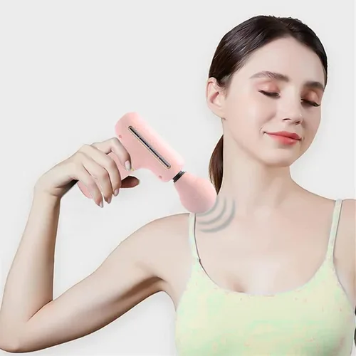 Miniatura 5 de Pistola de masaje, pistola de masaje muscular masajeador de tejido profundo, masajeador muscular de tejido profundo de mano con 4 velocidades