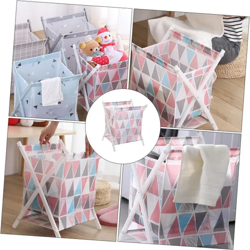 Miniatura 9 de Cabilock Cesta plegable para ropa sucia, cesta de ropa sucia, cesta de ropa plegable, cesta de ropa plegable, cesta de ropa plegable, cesta