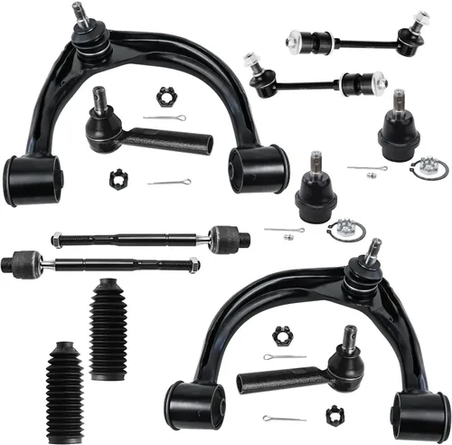 Miniatura 81 de Detroit Axle - Kit de extremo delantero para Ford 1998-2001 Explorer Mercury Mountaineer, 4 barras estabilizadoras delanteras y traseras, 2 brazos