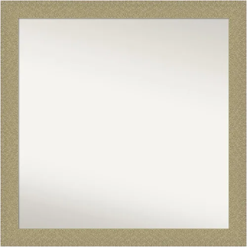 Miniatura 10 de Amanti Art Espejo de pared personalizado no biselado (24.25 x 24.25 pulgadas), marco dorado de mosaico, varios tamaños personalizados, espejo