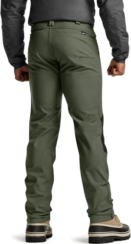 Miniatura 2 de CQR - Pantalones tácticos de invierno para hombre, diseño térmico tipo cargo con forro de vellón para exteriores, esquí, nieve y senderismo