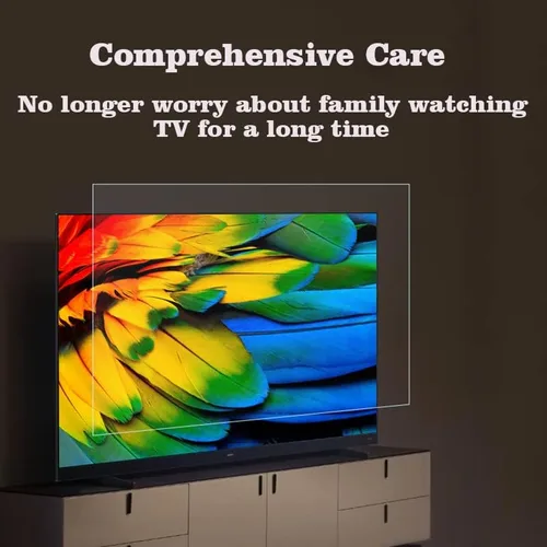 Miniatura 5 de AIZYR Película protectora de pantalla de TV antiarañazos de 75 a 85 pulgadas, ultra transparente, antiluz azul, cubierta protectora de pantalla