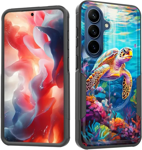 Miniatura 238 de Funda magnética para Galaxy A16 5G, [compatible con MagSafe] [protección contra caídas de grado militar] Funda resistente a prueba de golpes
